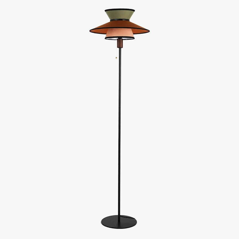 lampadaire ambiance chaleureuse design français pour décoration intérieure