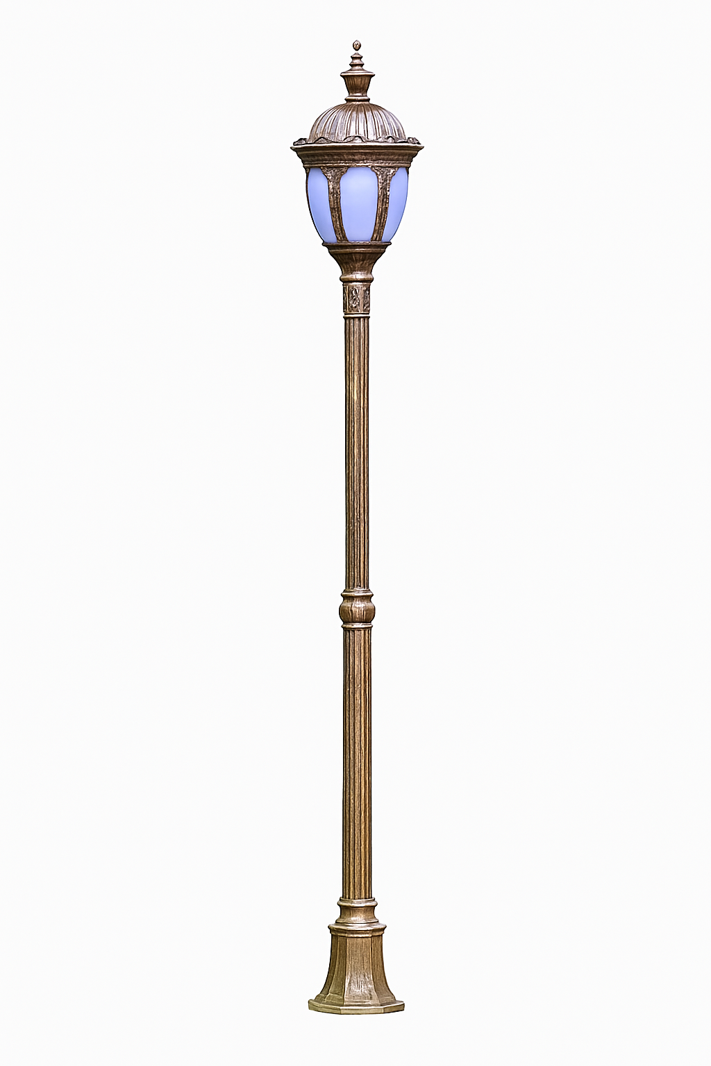 Lampadaire antique européen de lumière de jardin imperméable extérieure