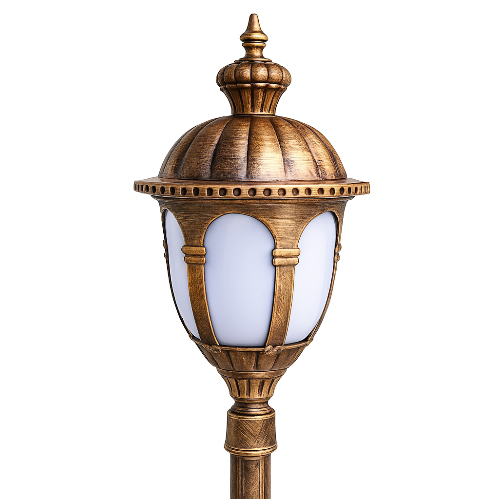 Lampadaire antique européen de lumière de jardin imperméable extérieure