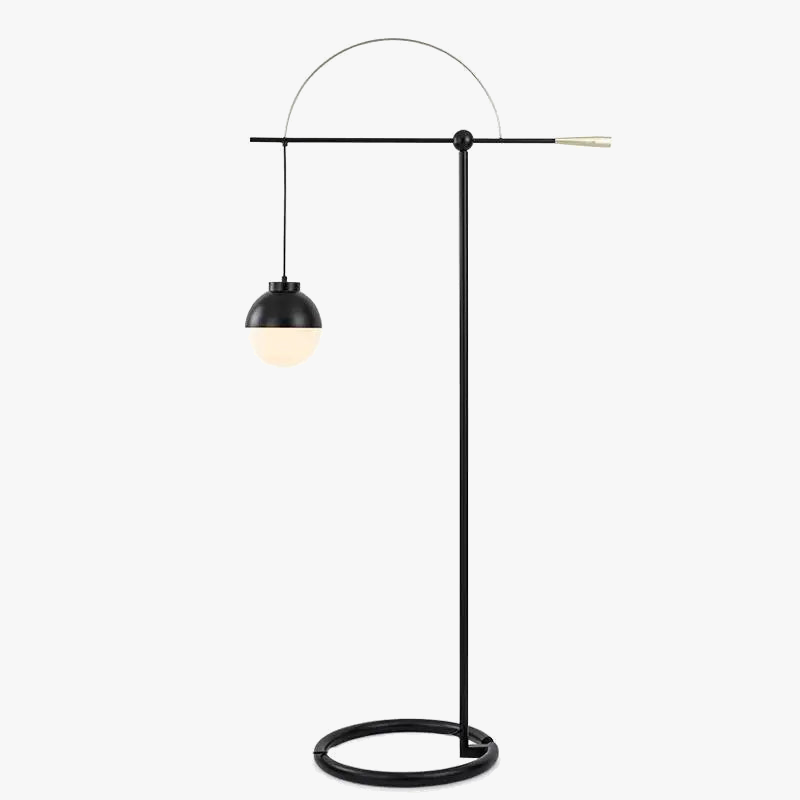 lampadaire créatif minimaliste pour espace moderne et élégant