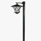 lampadaire de jardin solaire décoratif à énergie LED