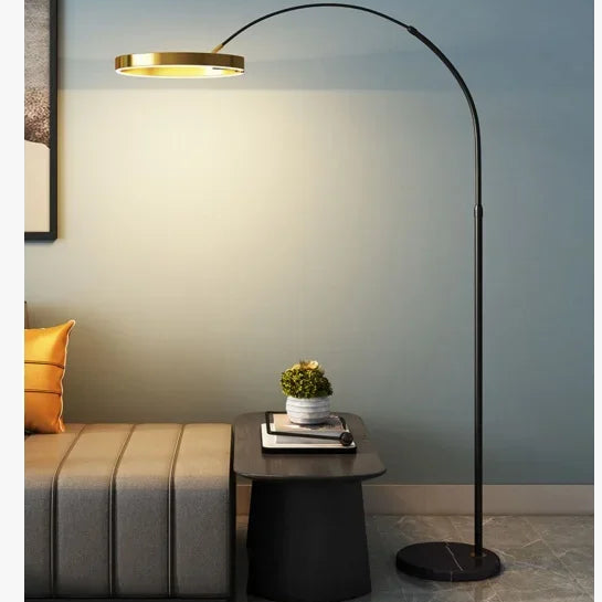 Lampadaire arc minimaliste de luxe