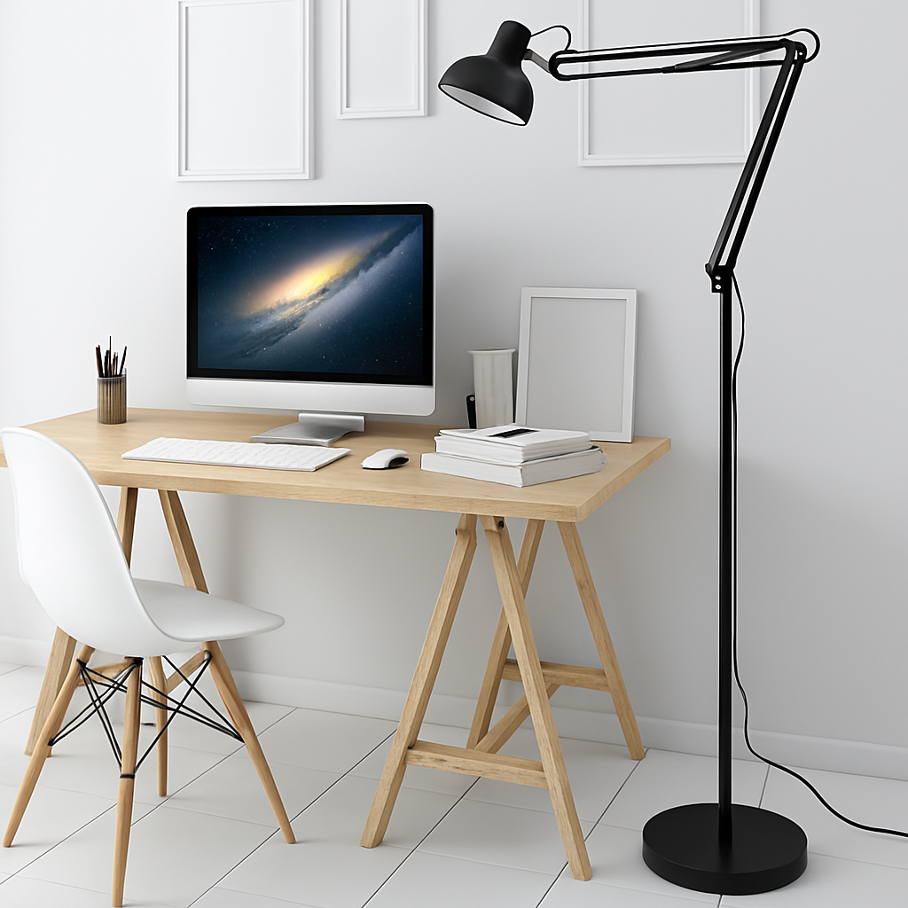 Lampadaire design ajustable Modern