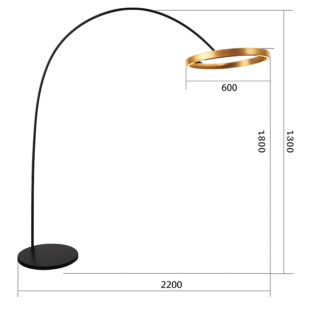 lampadaire design créatif pour intérieur moderne élégant