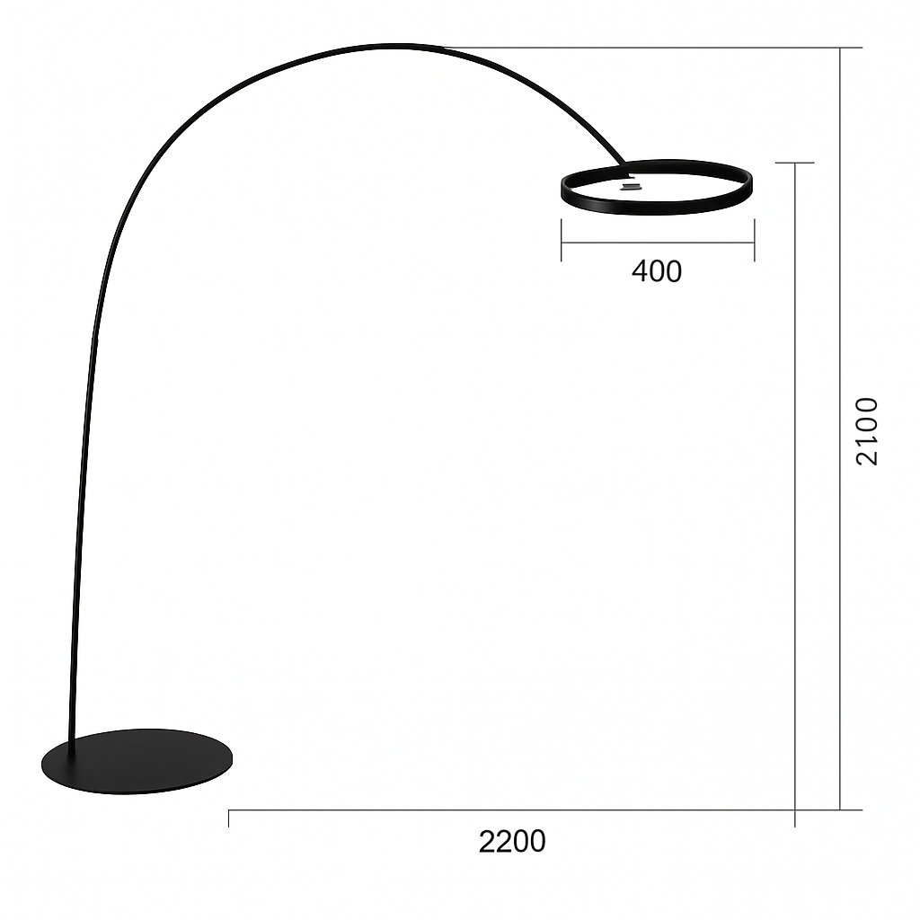lampadaire design créatif pour intérieur moderne élégant