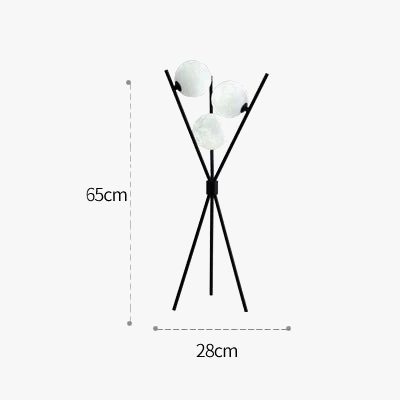 lampadaire design créatif style nordique pour éclairage moderne