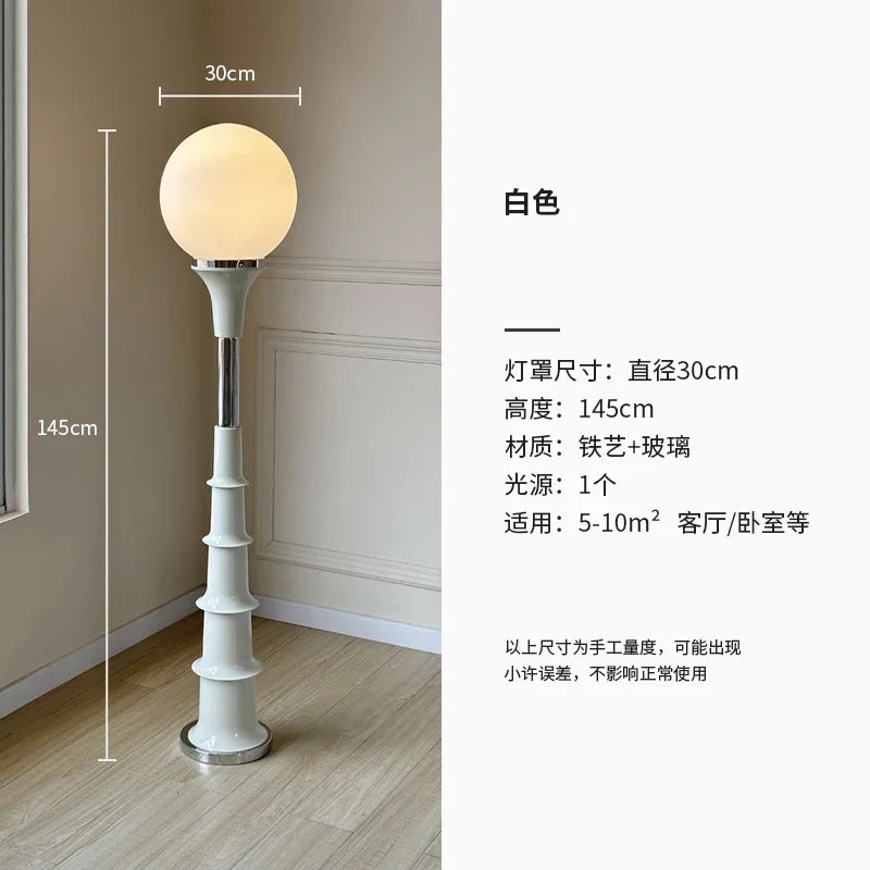 lampadaire design médiéval à led pour intérieur moderne