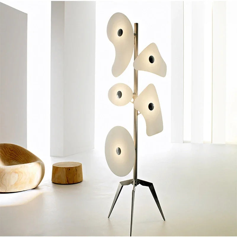 lampadaire design moderne en acrylique créatif pour intérieur