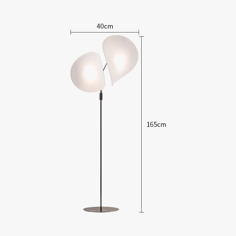 lampadaire design nordique pour décoration intérieure moderne