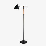 Lampadaire en bois et métal design ajustable Floor