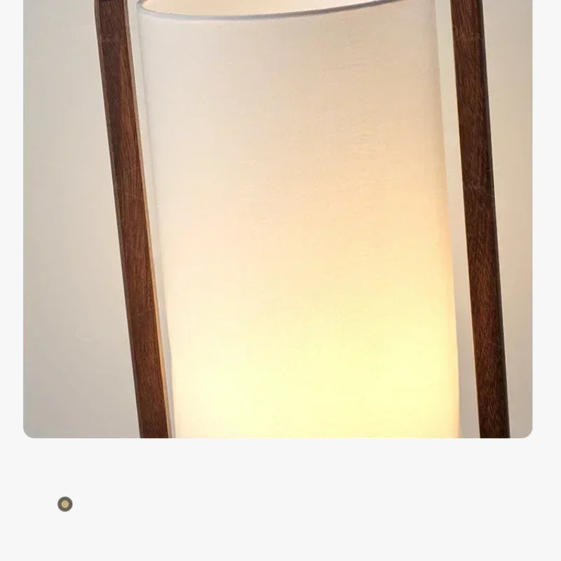 lampadaire en bois japonais wabi sabi pour décoration intérieure ambiance zen
