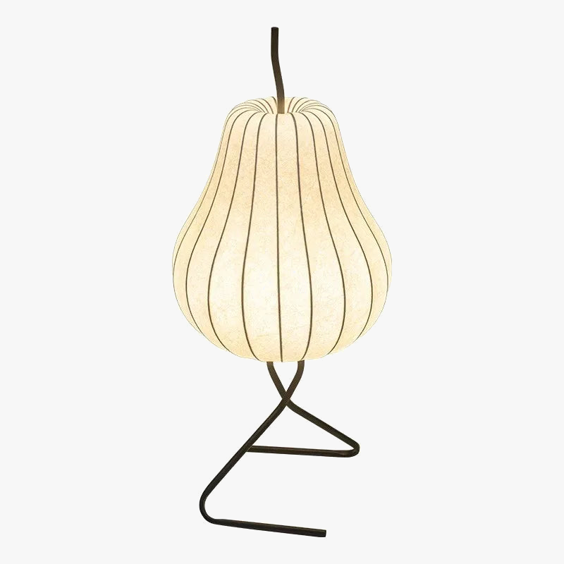 lampadaire en soie japonaise design wabi sabi pour décoration intérieure créative