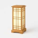 lampadaire japonais en bois pour un éclairage décoratif intérieur