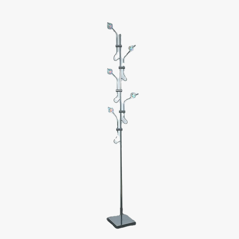 lampadaire led avec projection de coucher de soleil sur pied