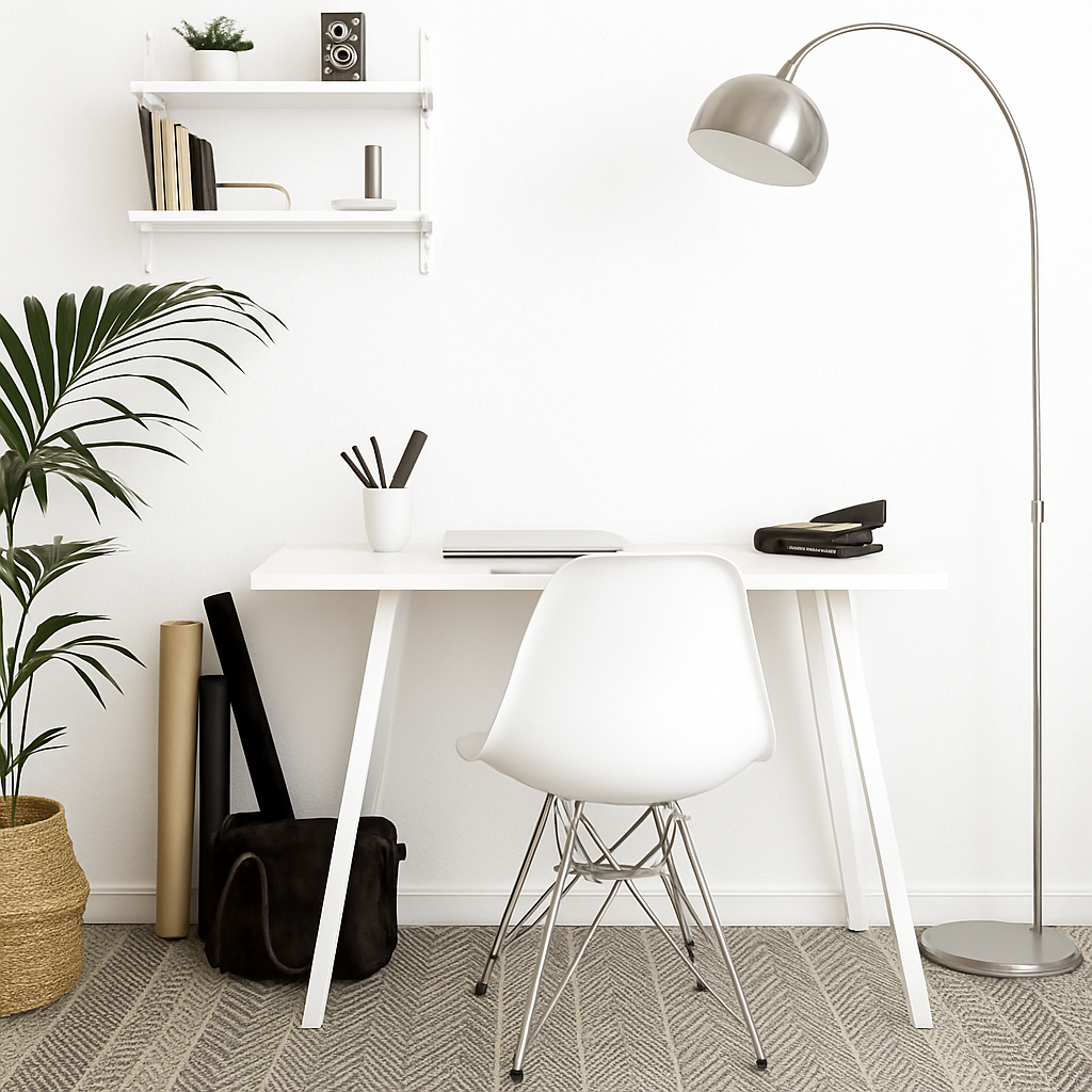 lampadaire led créatif en acier inoxydable lampara pie
