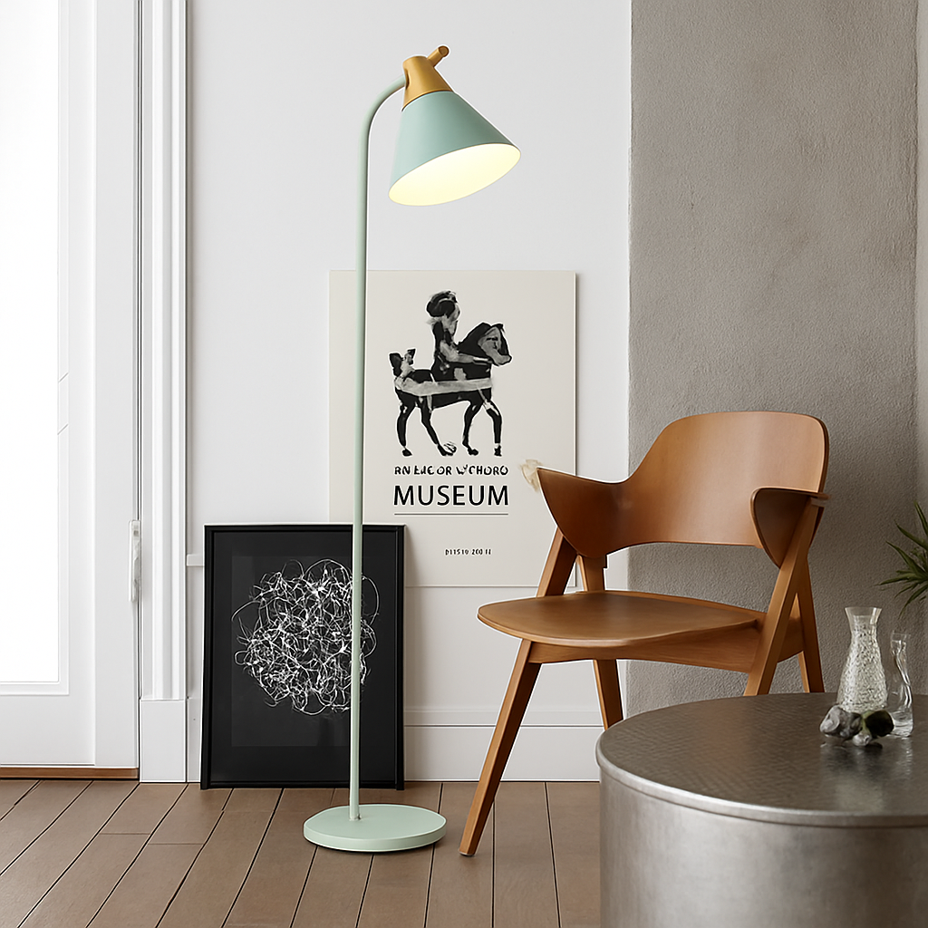 lampadaire led créatif moderne pour décoration intérieure originale
