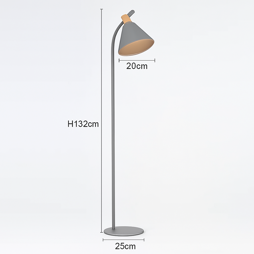 lampadaire led créatif moderne pour décoration intérieure originale