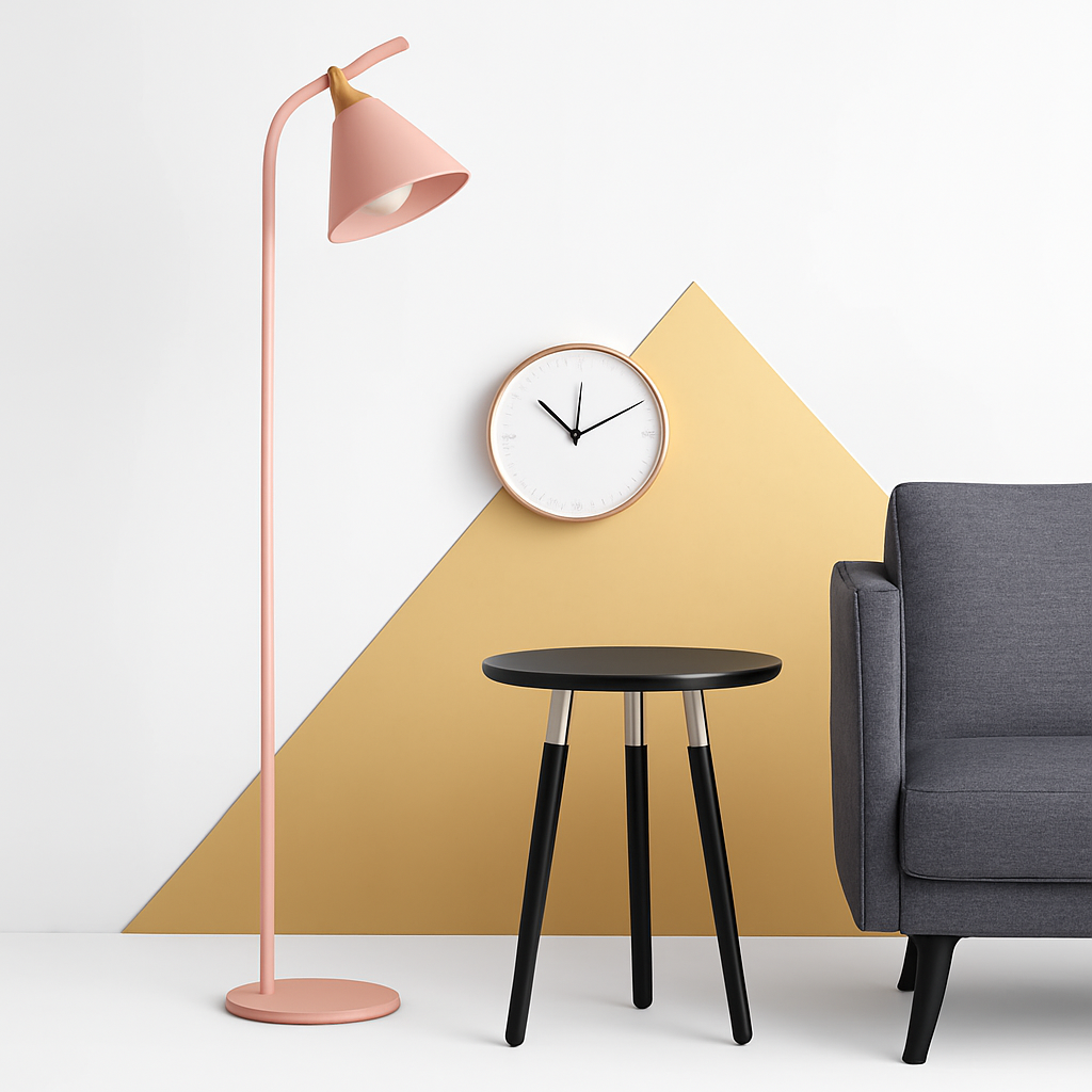 lampadaire led créatif moderne pour décoration intérieure originale