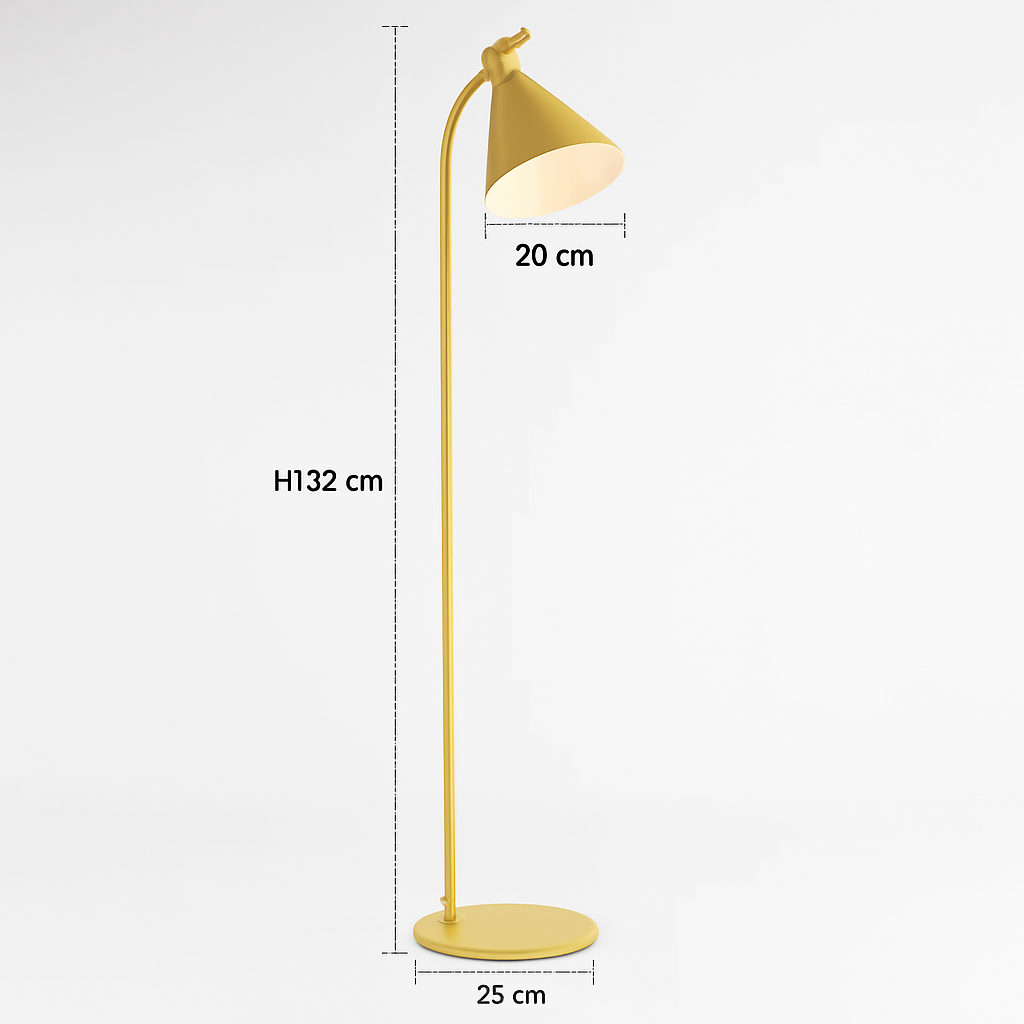 lampadaire led créatif moderne pour décoration intérieure originale