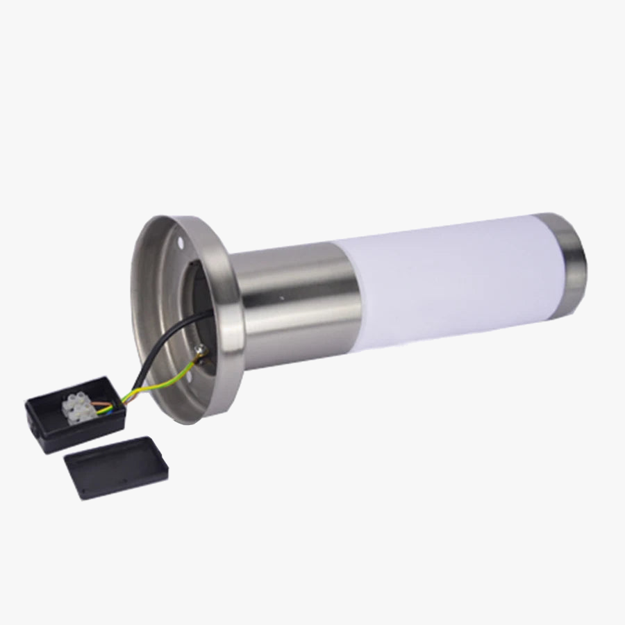 lampadaire led en acier inoxydable pour jardin et extérieur