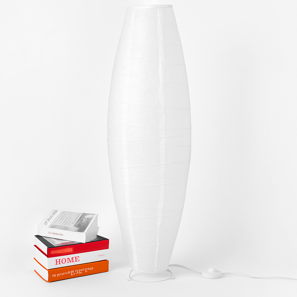 lampadaire led en papier tissé style nordique luminaria lampara de