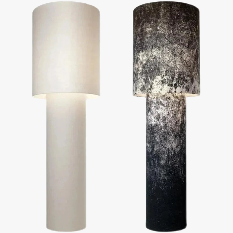 lampadaire à led en tissu tubulaire pour un éclairage moderne