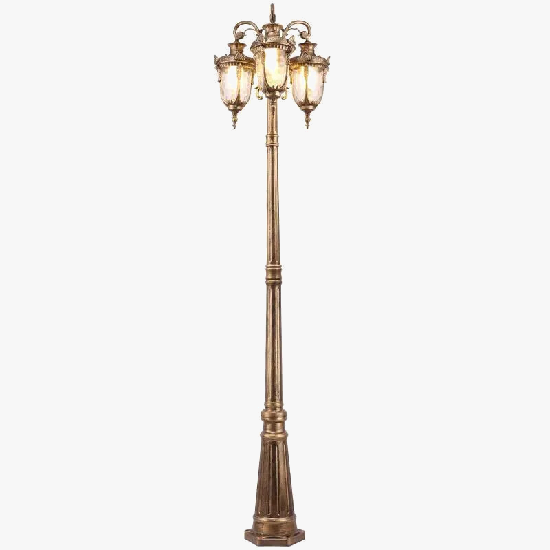 lampadaire led européen éclairage extérieur industriel pour jardin et route