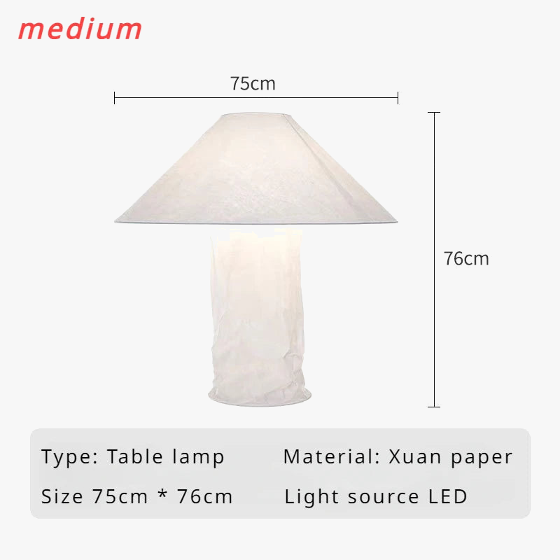 lampadaire led japonais en papier pour décoration maison