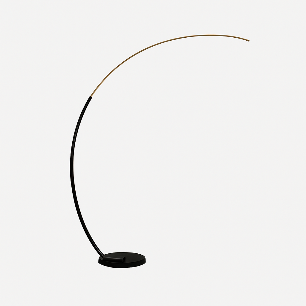 Lampadaire Led moderne en forme d'arc
