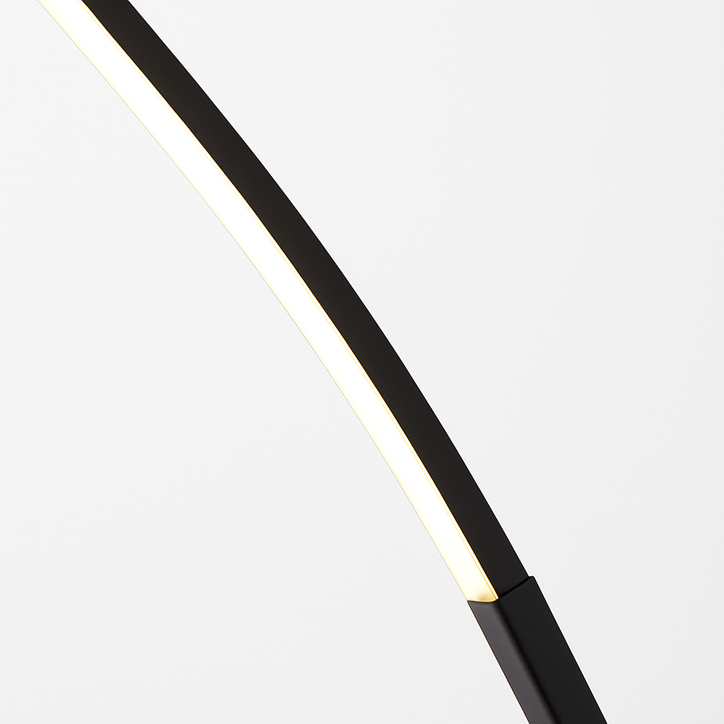 Lampadaire Led moderne en forme d'arc