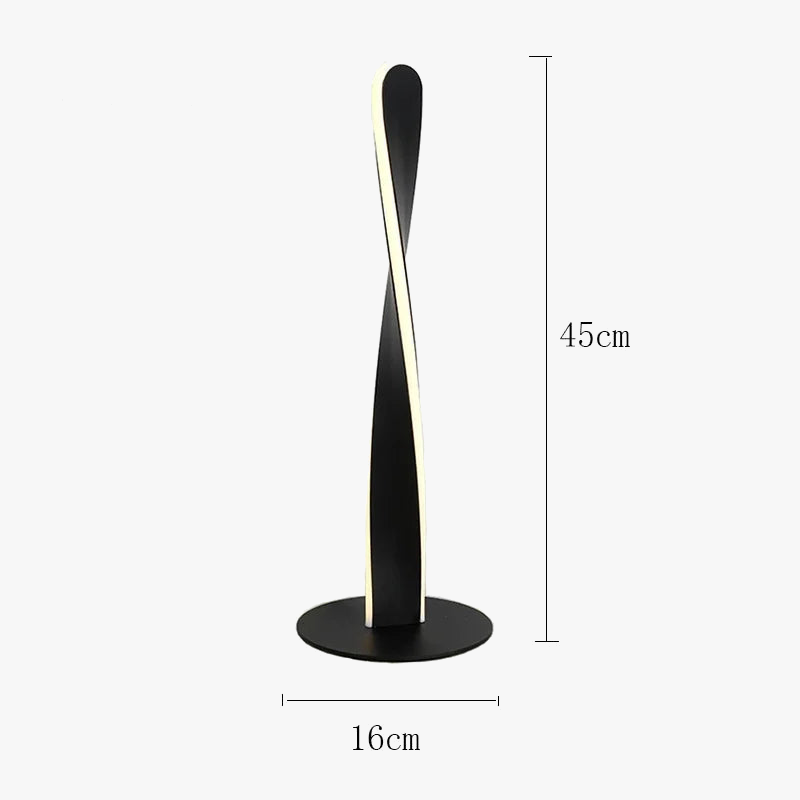 lampadaire led moderne à intensité variable pour décoration intérieure
