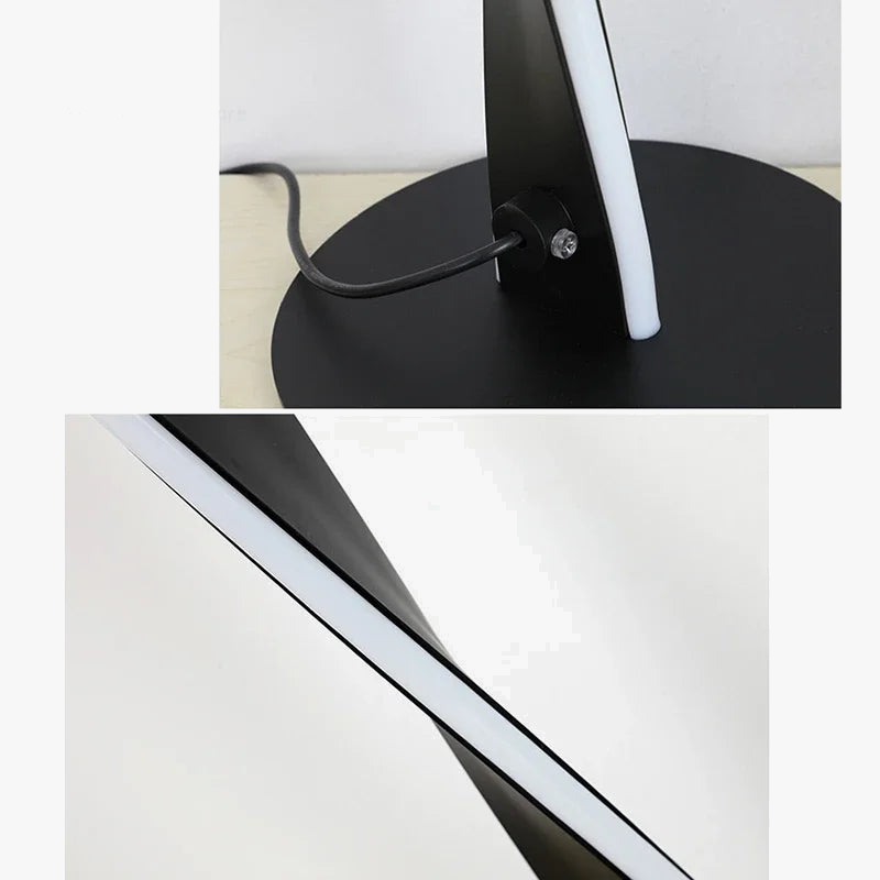 lampadaire led moderne à intensité variable pour décoration intérieure