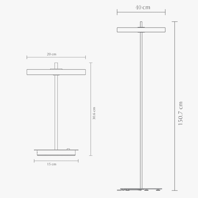 Lampadaire LED nordique variateur intérieur salon chambre étude