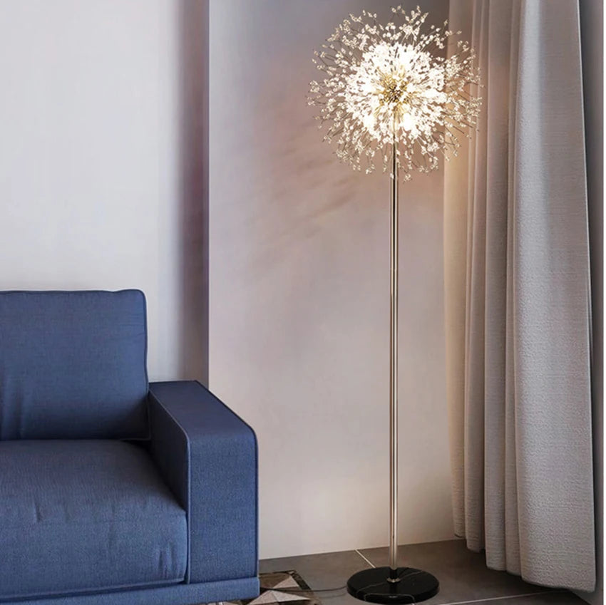 lampadaire led pissenlit de luxe winfordo