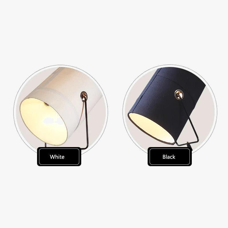 lampadaire led rotatif au design italien moderne