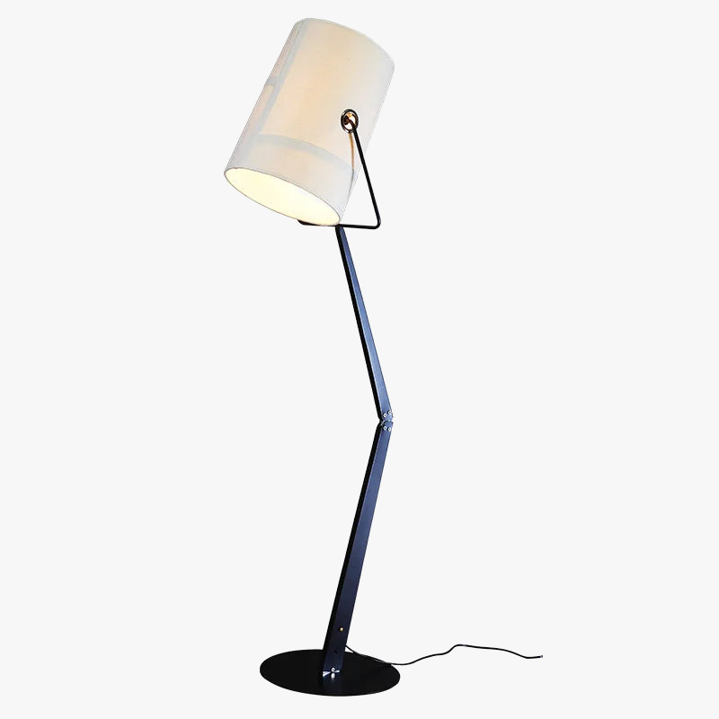 lampadaire led rotatif au design italien moderne