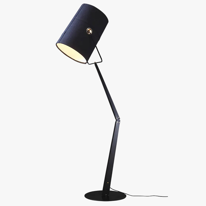 lampadaire led rotatif au design italien moderne