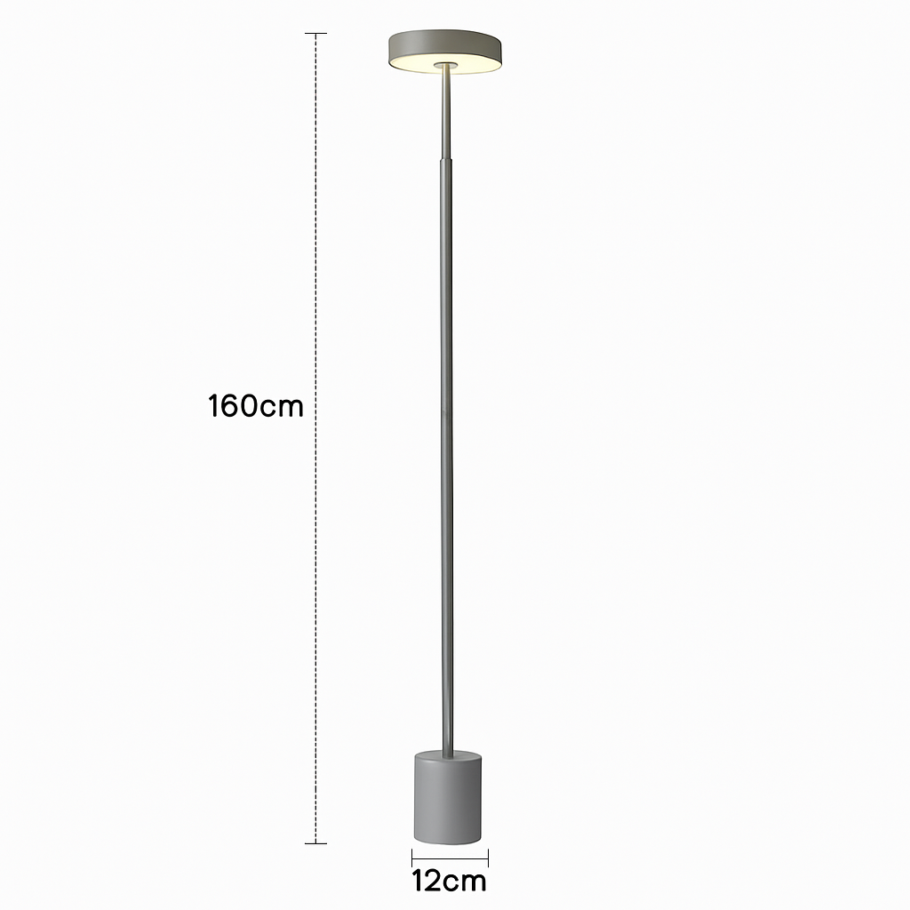 Lampadaire LED salon maison déco nordique lecture sol