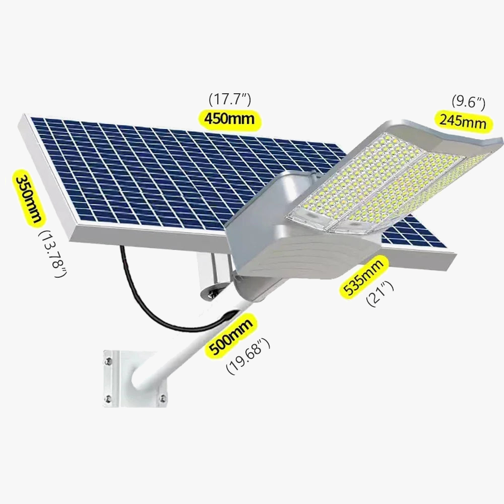 lampadaire led solaire super lumineux pour extérieur et jardin
