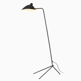 lampadaire minimaliste en métal avec abat-jour rotatif