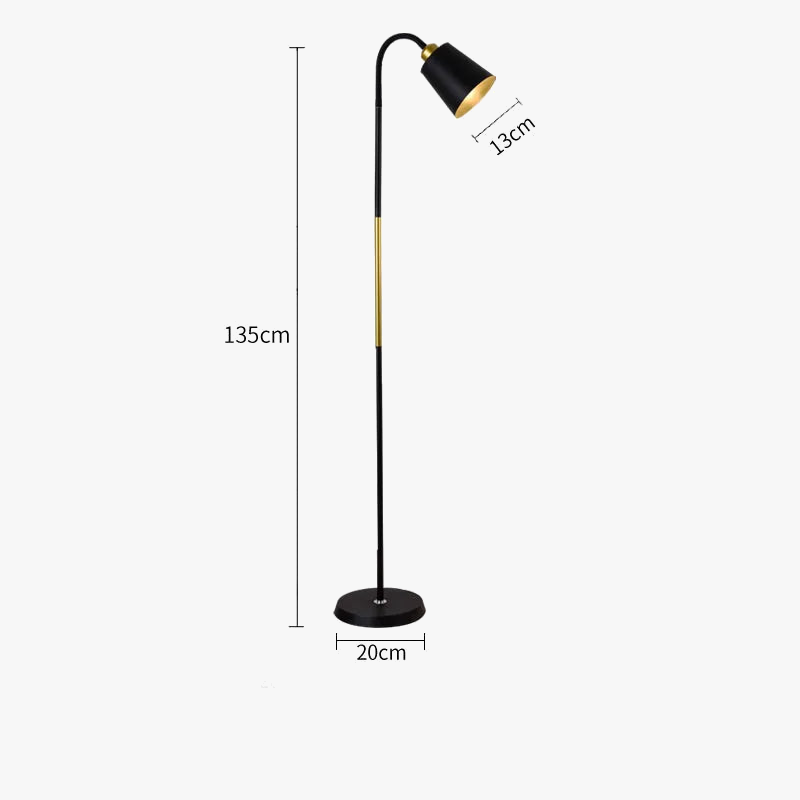 lampadaire moderne éclairage sur pied pour décoration intérieure
