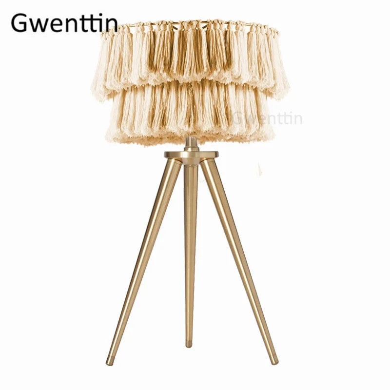 lampadaire moderne en fil de soie style nordique décoration intérieure