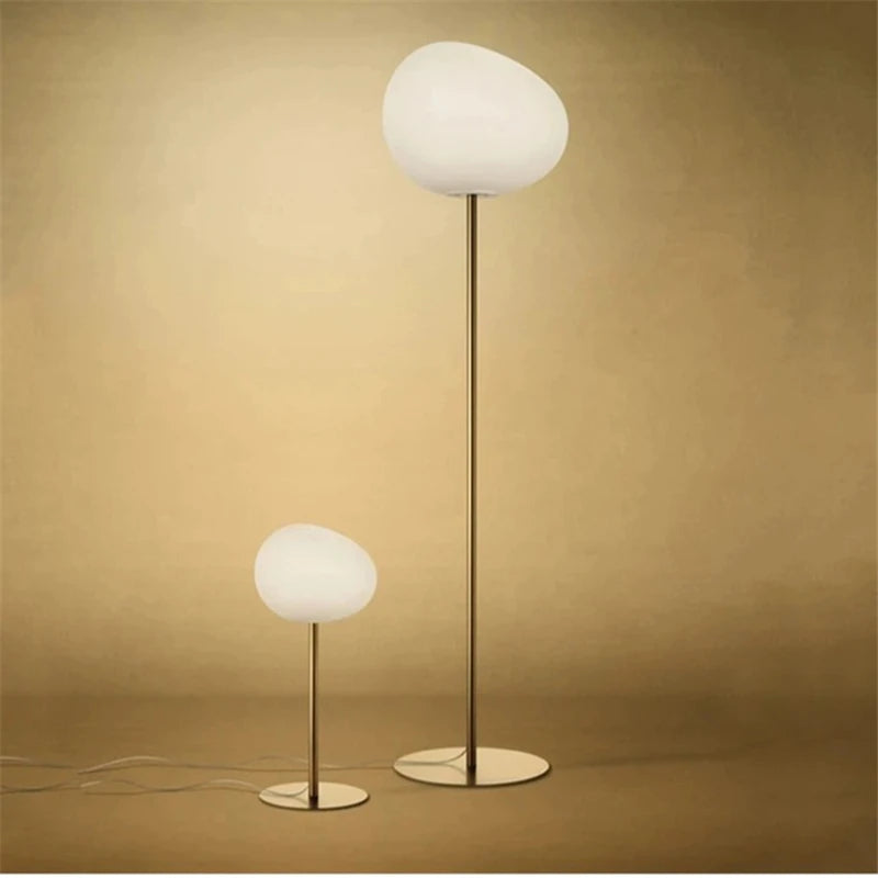 lampadaire moderne en verre design foscarini lampe à led décorative