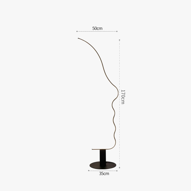 lampadaire moderne minimaliste pour un éclairage créatif intérieur