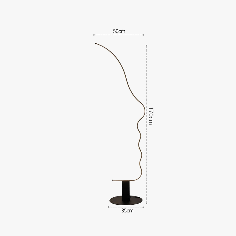 lampadaire moderne minimaliste pour un éclairage créatif intérieur