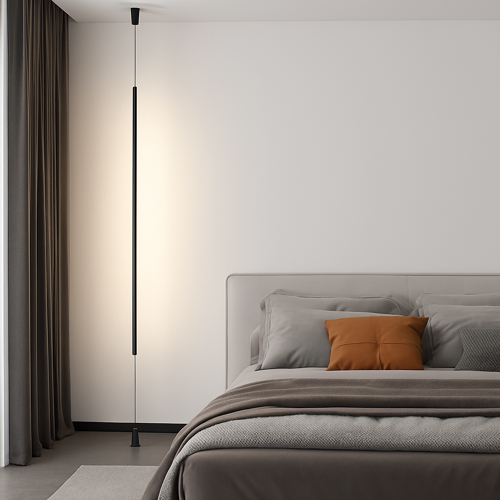 Lampadaire Noir Moderne LED Intérieur