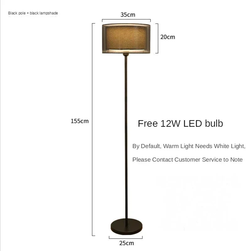 lampadaire nordique créatif design moderne pour intérieur lumineux