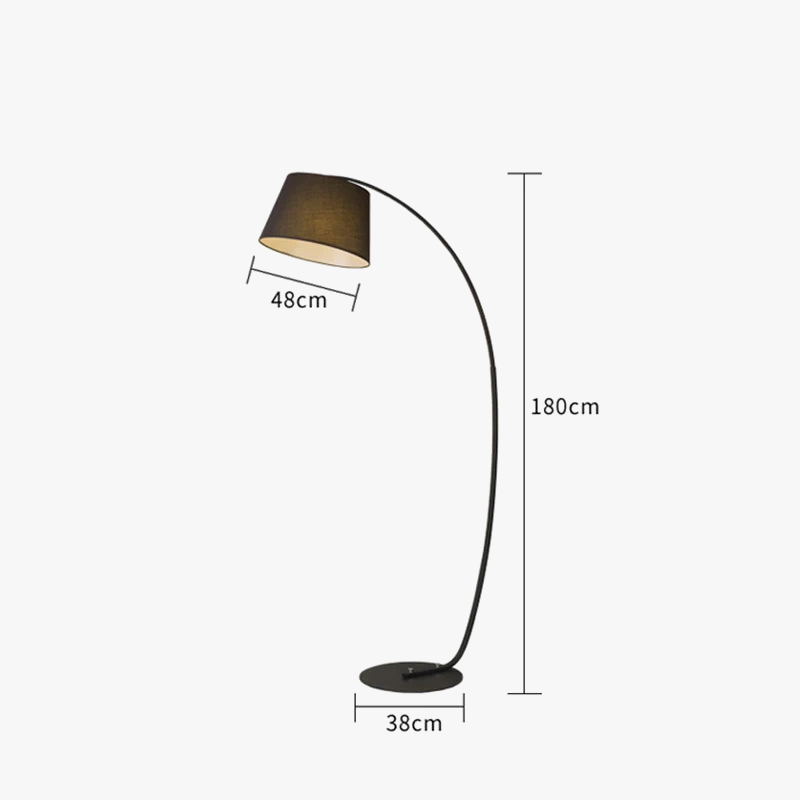 lampadaire nordique de luxe pour un éclairage élégant