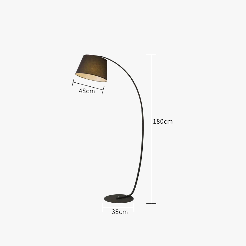 lampadaire nordique de luxe pour un éclairage élégant