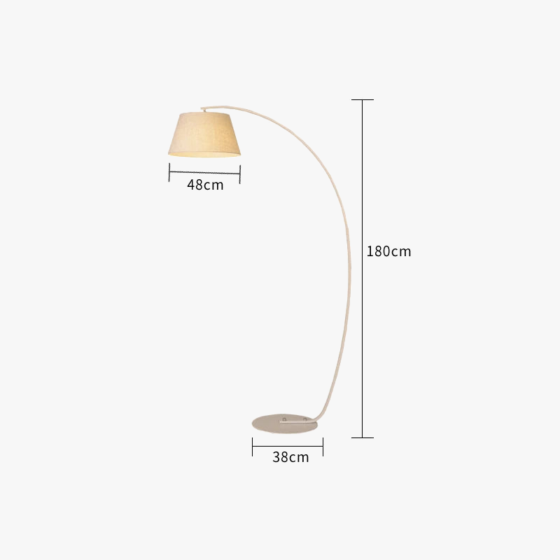 lampadaire nordique de luxe pour un éclairage élégant